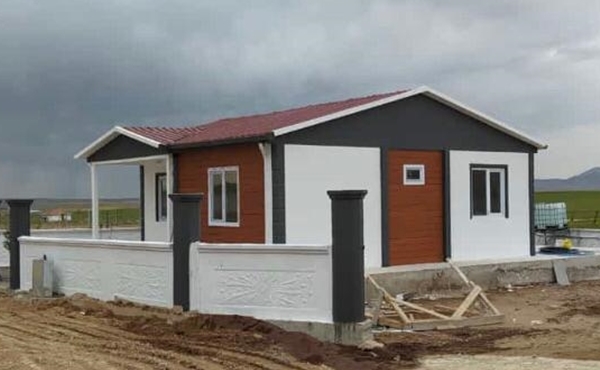 100 m2 Prefabrik Ev